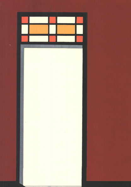 Emilio Sanchez Doorways Signed " Serigraph Contemporary Black