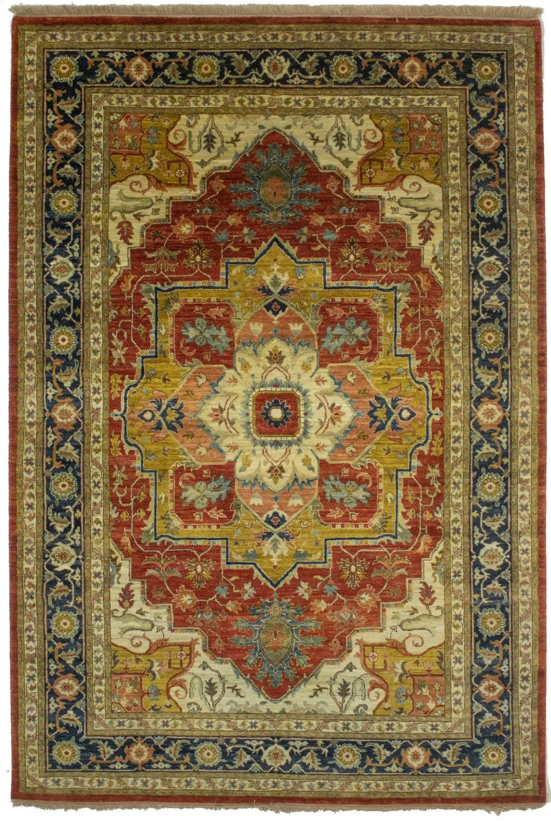 Heriz Serapi 6x9 Oriental Boho Traditional Farmhouse Decor Carpet