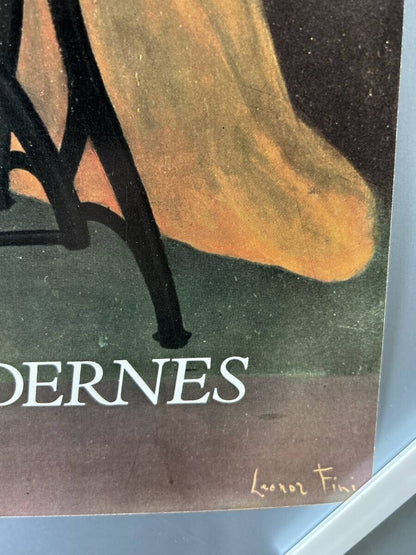 Leonor Fini Sewing Machine Poster, Used Condition