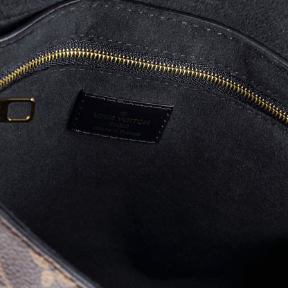 Louis Vuitton One Handle Flap Bag Monogram Canvas And Leather Mm