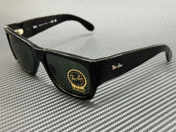 RAY BAN RB2187 901 31 Black Green Unisex 54 mm