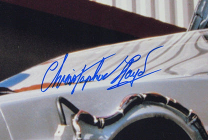 Christopher Lloyd Signed 16x20 Back to the Future Photo Framed JSA 161732