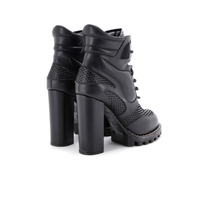 Louis Vuitton Women'S Digital Gate Boots Leather With Mesh