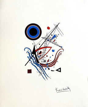 Wassily Kandinsky Lithograph Coa Museum - Piet Mondrian Paul Klee