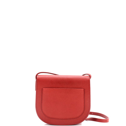 Celine Trotteur Crossbody Bag Grainy Leather Small