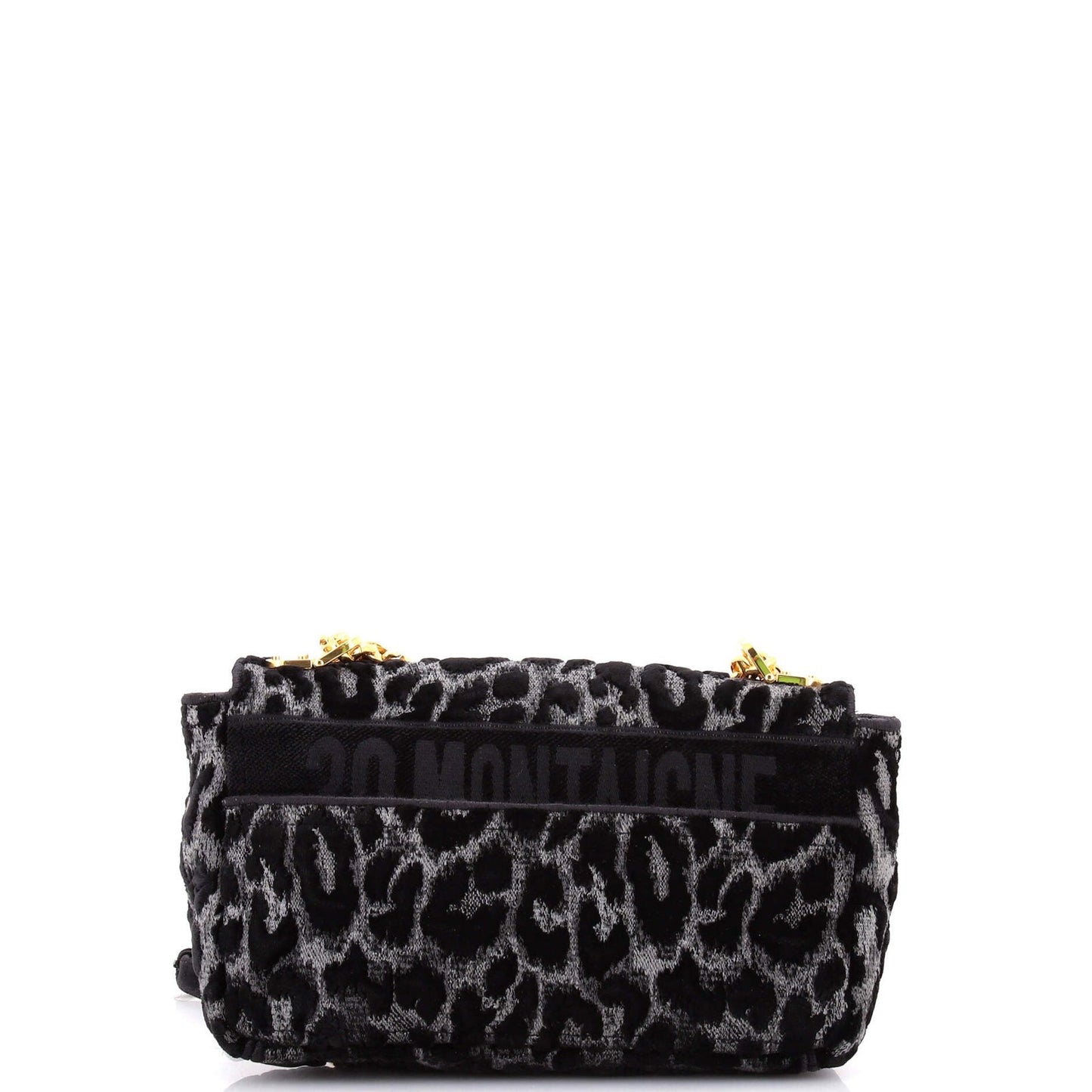 Christian Dior Caro Bag Mizza Embroidered Velvet Medium