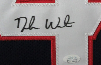 Deshaun Watson Signed Texans Blue Football Jersey