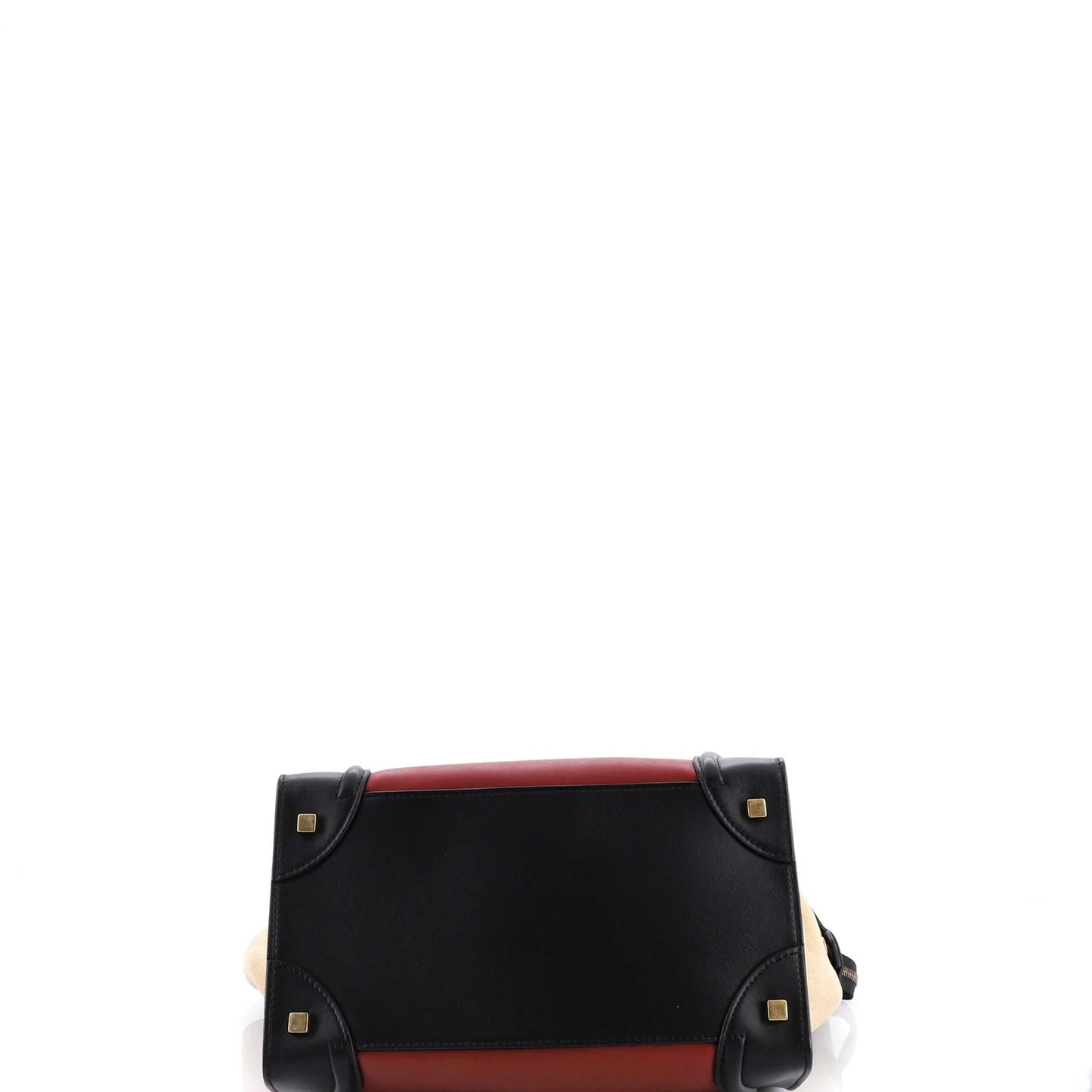 Celine Tricolor Luggage Bag Leather Mini