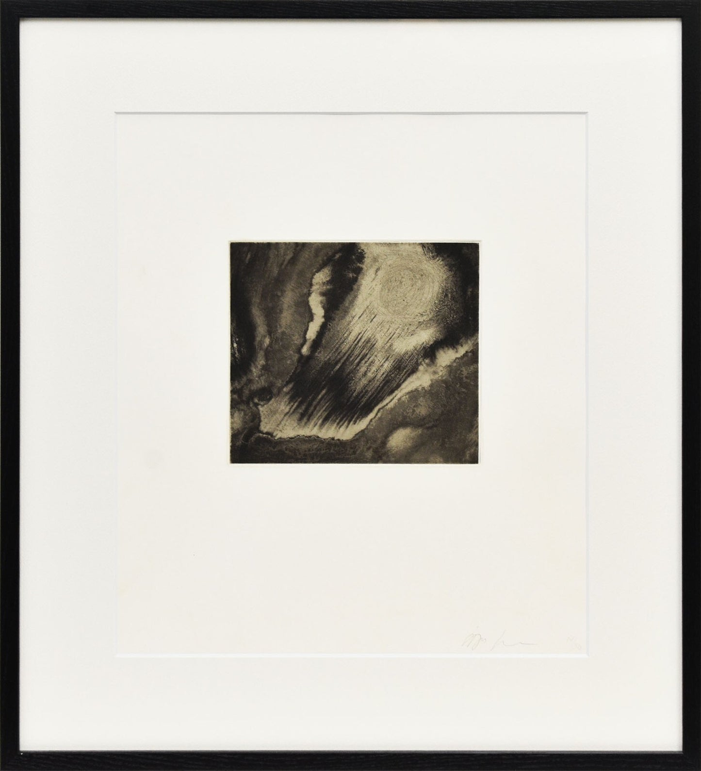Anish Kapoor "Blackness from Her Womb 9" Etching Limited 30 2000
