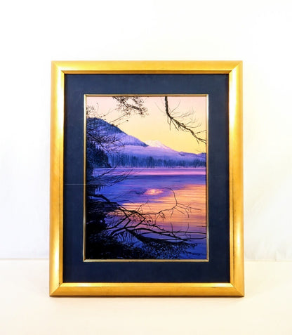 "Glacier Park Dusk" By David Maes Gallegos Signed Original Acrylic Painting