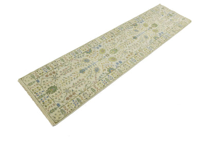 Handmade Chobi Oriental Runner Rug 2'6X10 ft