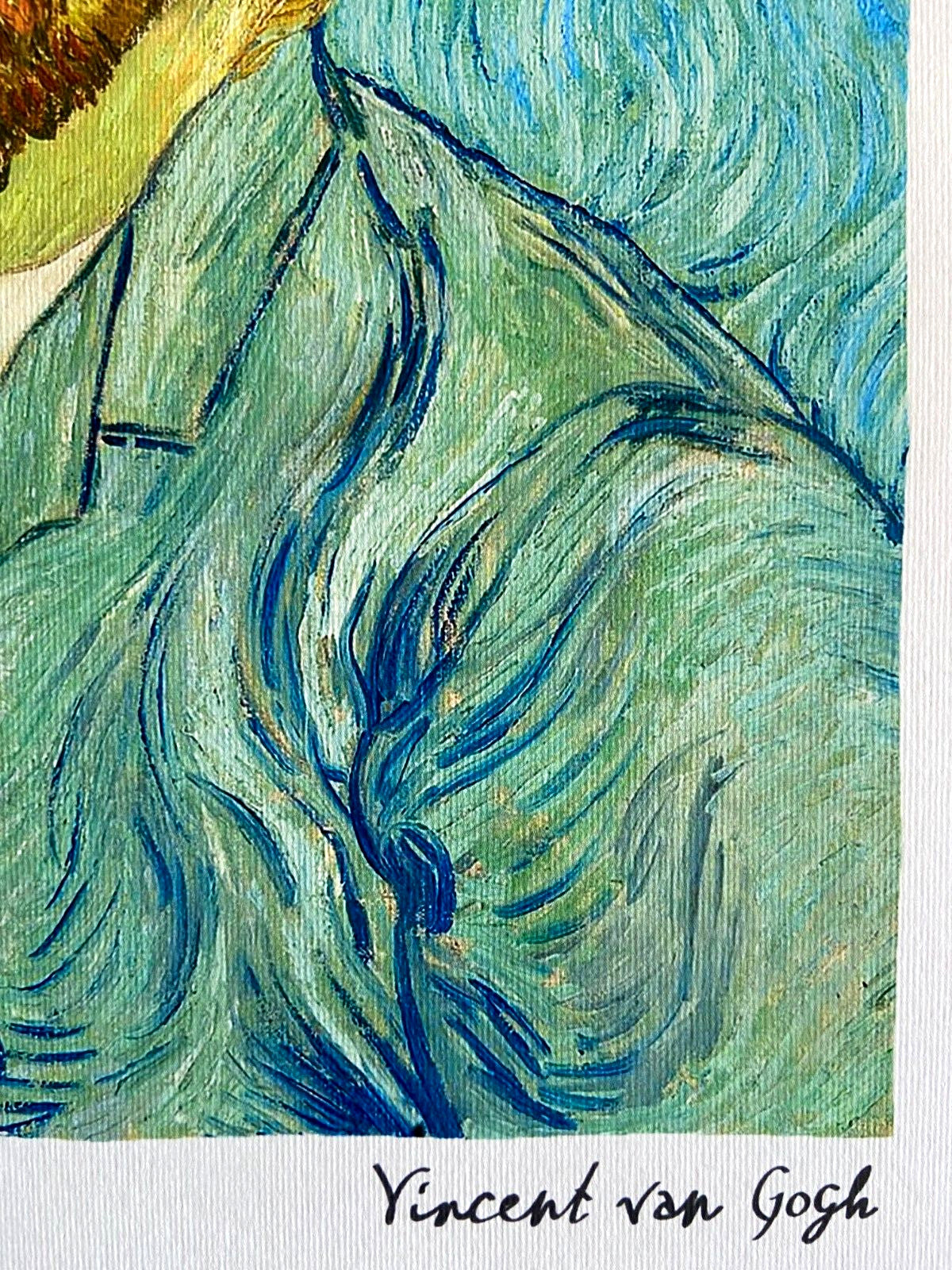 Vincent Van Gogh Lithograph From A Painting Coa Signed Numbered Egon Schiele