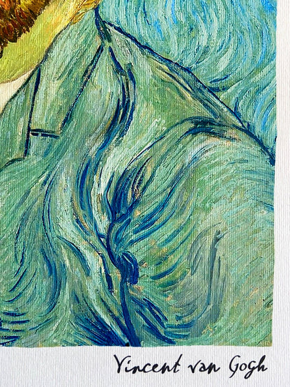 Vincent Van Gogh Lithograph From A Painting Coa Signed Numbered Egon Schiele