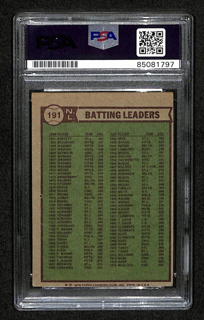 Madlock/Simmons/Sanguillen Signed 1976 Topps Card