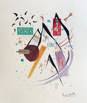 Wassily Kandinsky Lithograph Mourlot 1951 Coa