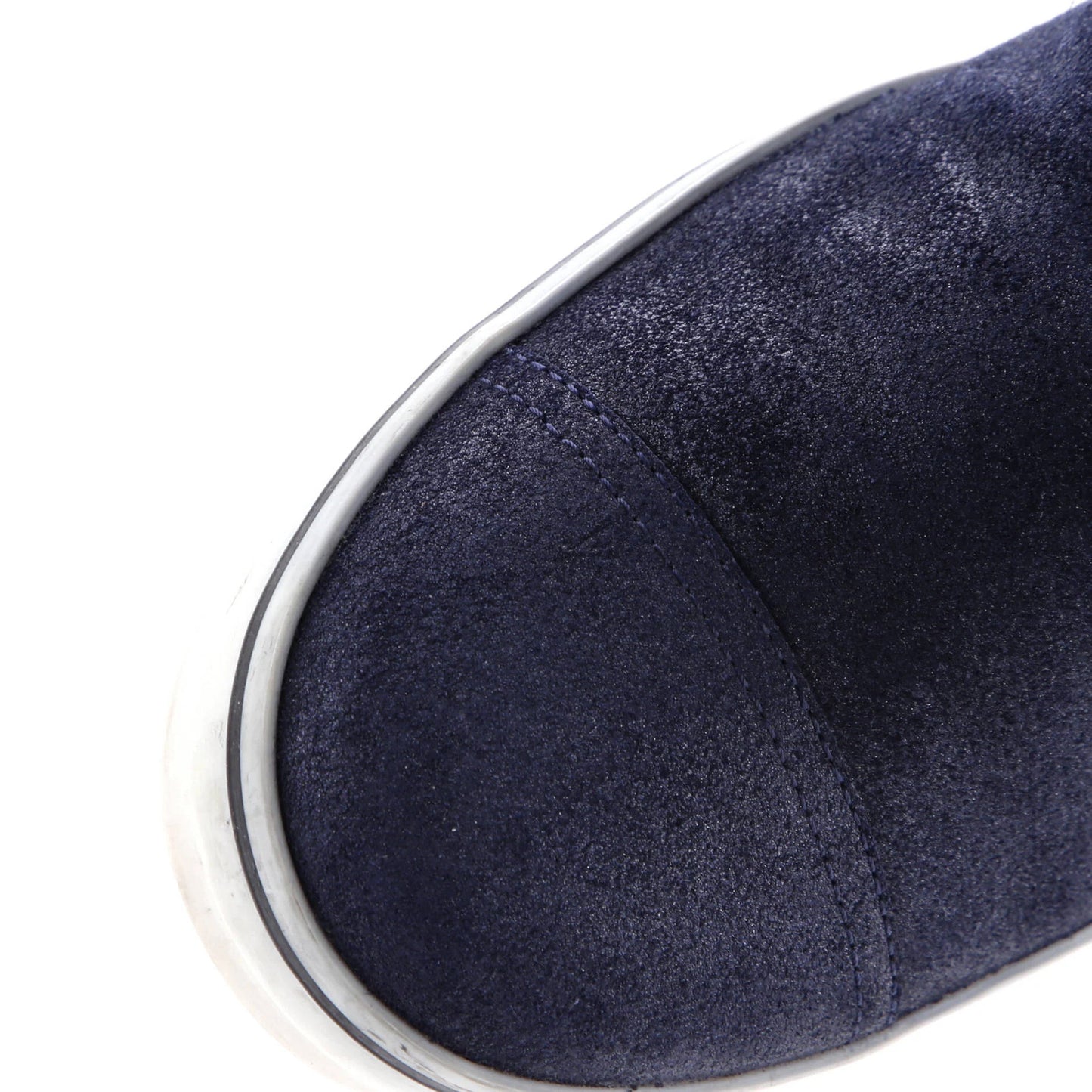 Chanel Women'S Cc Belt Cap Toe Boots Quilted Suede