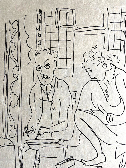 Henri Matisse Lithograph Signed Contract Hand Numbered / Paul Klee