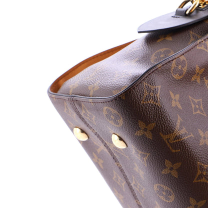 Louis Vuitton Tuileries Handbag Monogram Canvas With Leather