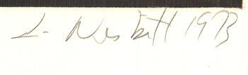 Lowell Nesbitt Lily Signed 