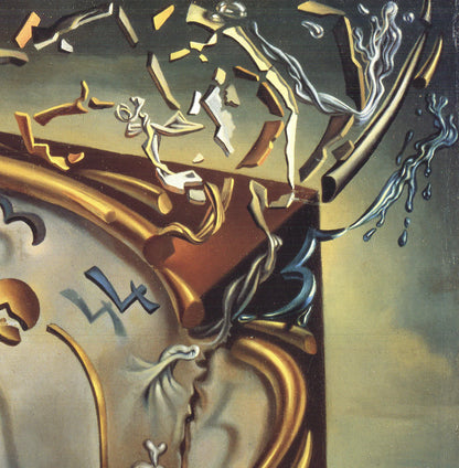 Salvador Dali Soft Watch At The Moment Of First Explosion " Offset Litho