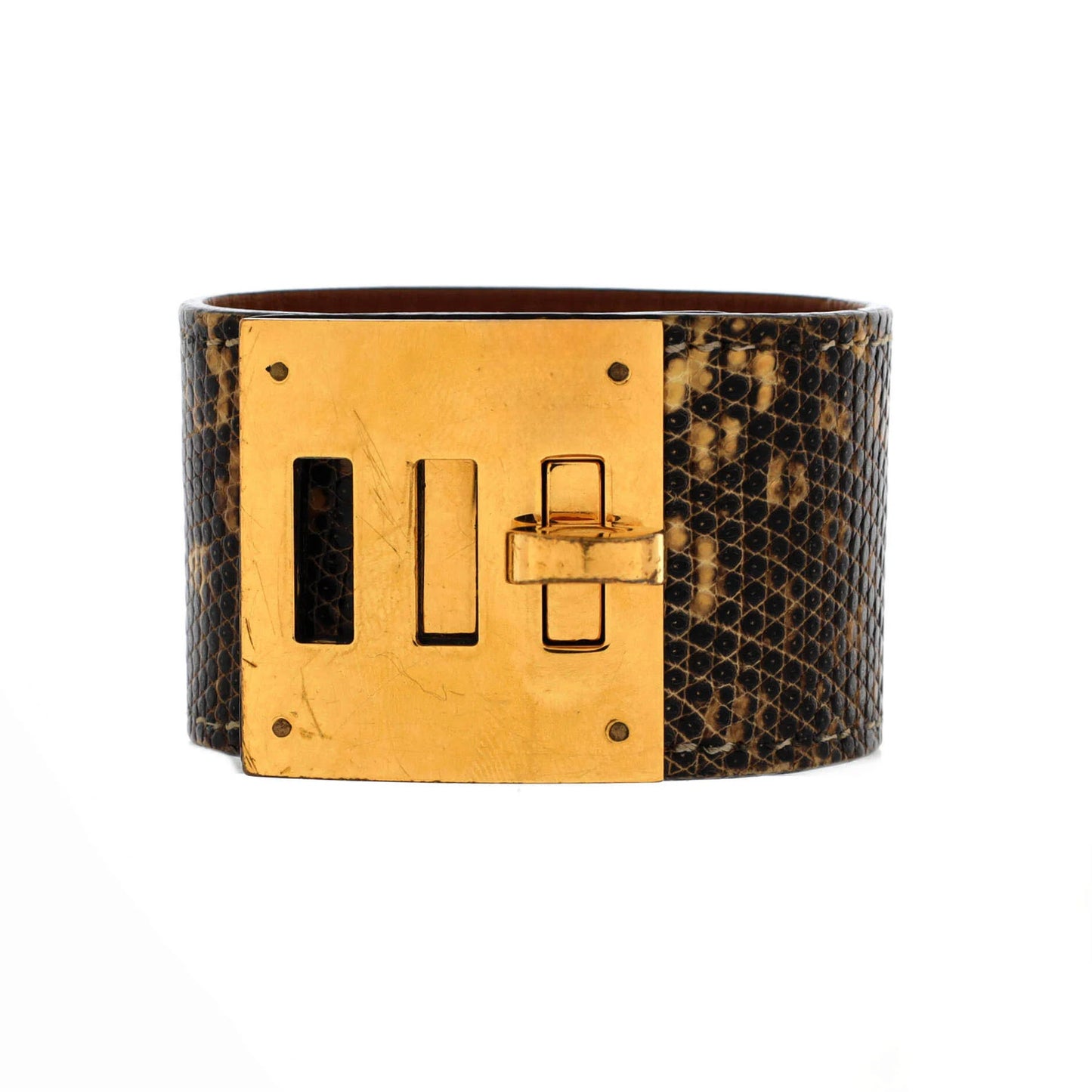 Hermes Kelly Dog Bracelet Lizard
