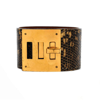 Hermes Kelly Dog Bracelet Lizard