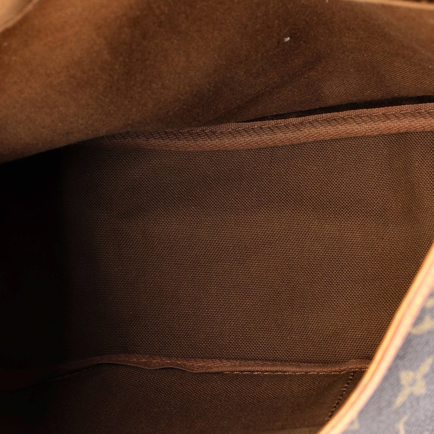 Louis Vuitton Saumur Handbag Monogram Canvas 35