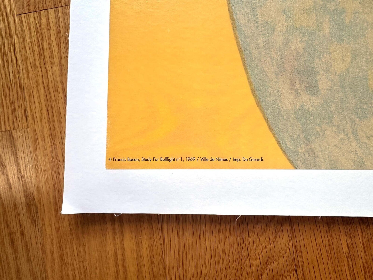 Francis Bacon Authentic Original Serigraphie Print For Feria Nimes 1992