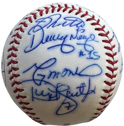 Atlanta Braves Greats Multi Signed Autographed Official Major League Baseball