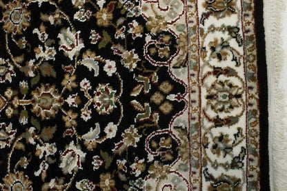 Handmade Indo-Nain Oriental Runner Rug 3X12 Ft