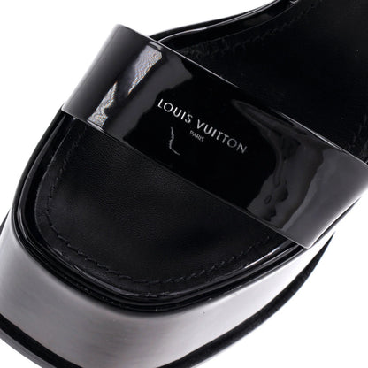 Louis Vuitton Women'S Fame Platform Sandals Patent