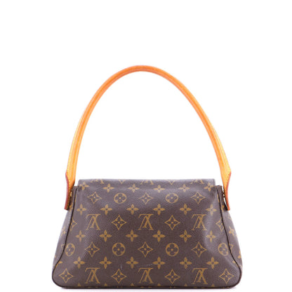 Louis Vuitton Looping Handbag Monogram Canvas Mini