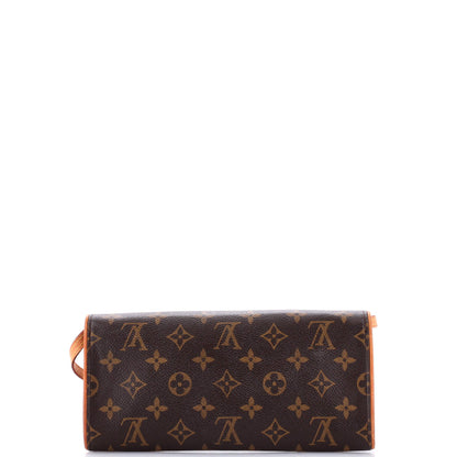 Louis Vuitton Twin Handbag Monogram Canvas Gm