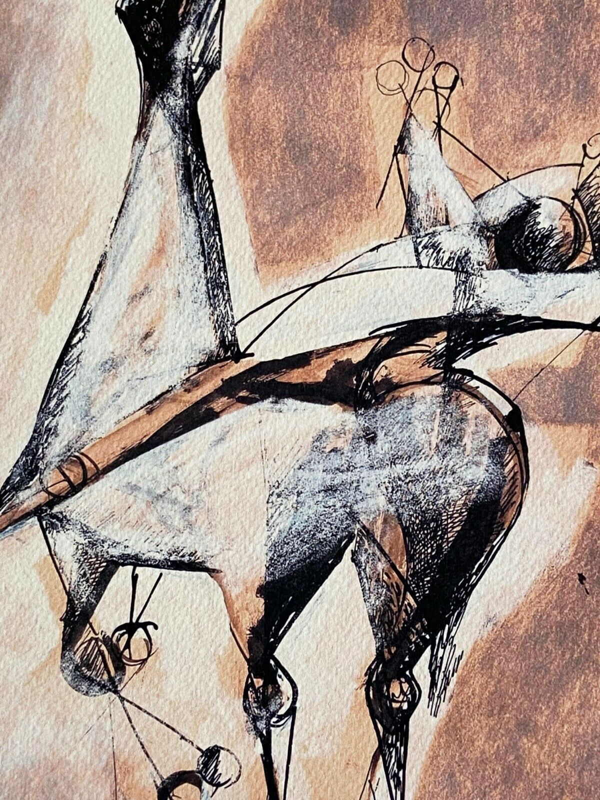 Marino Marini Lithograph Coa - Hand Numbered 175Ex Signature Stamp