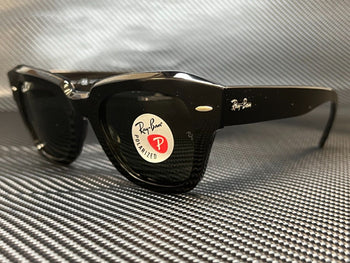RAY BAN RB2186 901 58 Black Square 49 mm Unisex