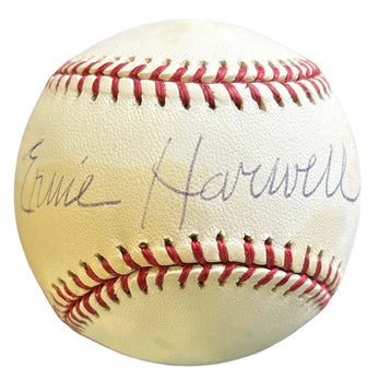 Ernie Harwell Autographed Official Major League Baseball (Jsa)