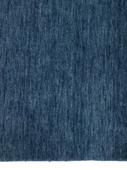 2'7X9'10 Modern Runner Rug 3X10 ft Steel Blue Tribal Design Hallway Carpet
