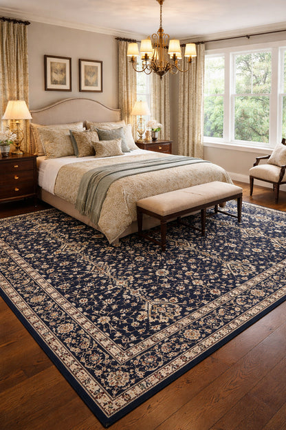 Handmade Oriental Rug Tribal Allover Floral Design Carpet Living Room 8X10 ft