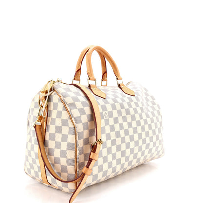 Louis Vuitton Speedy Bandouliere Bag Damier 35