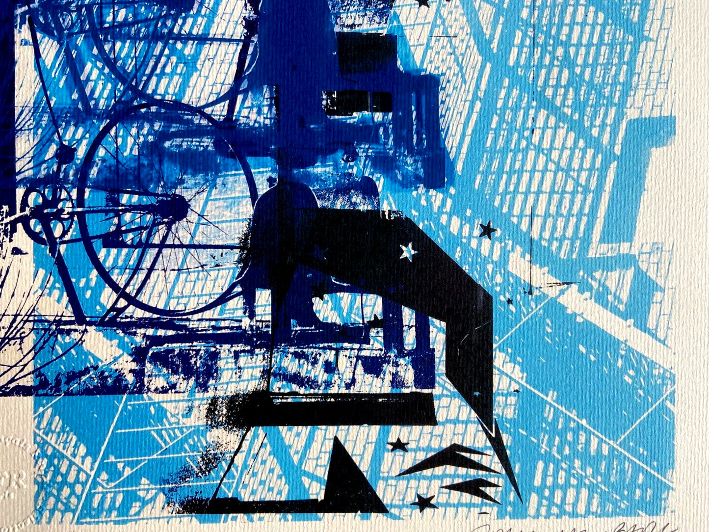 Robert Rauschenberg Lithograph Certificate Stamp Numbered 175 Ex