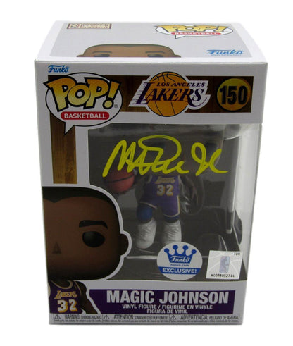 Magic Johnson Autographed Funko Pop! #150