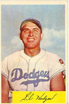 Gil Hodges 1954 Bowman Card