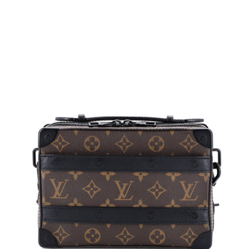 Louis Vuitton Handle Soft Trunk Bag Macassar Monogram Canvas