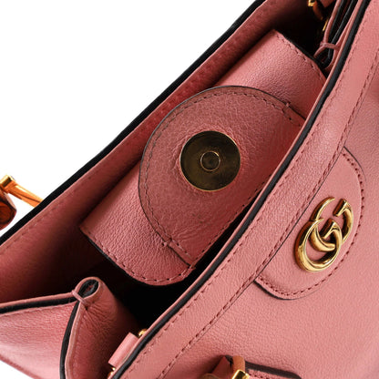 Gucci Diana Nm Bamboo Handle Tote Leather Mini