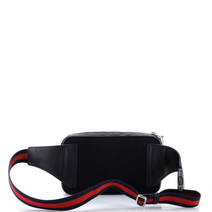 Gucci Soft Zip Belt Bag Gg Coated Canvas Small
