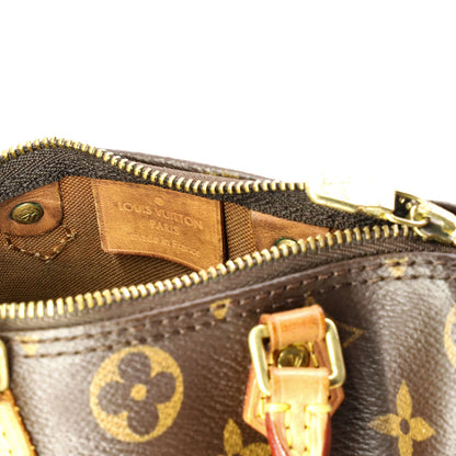 Louis Vuitton Speedy Bandouliere Bag Monogram Canvas Nano