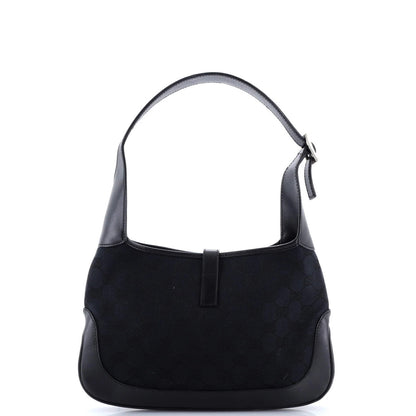 Gucci Jackie O Hobo Gg Canvas With Leather Small