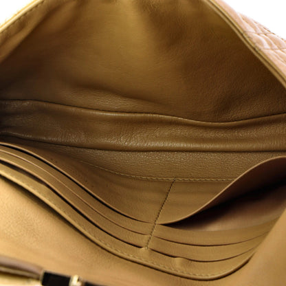 Christian Dior New Lock Pouch Cannage Quilt Patent Mini