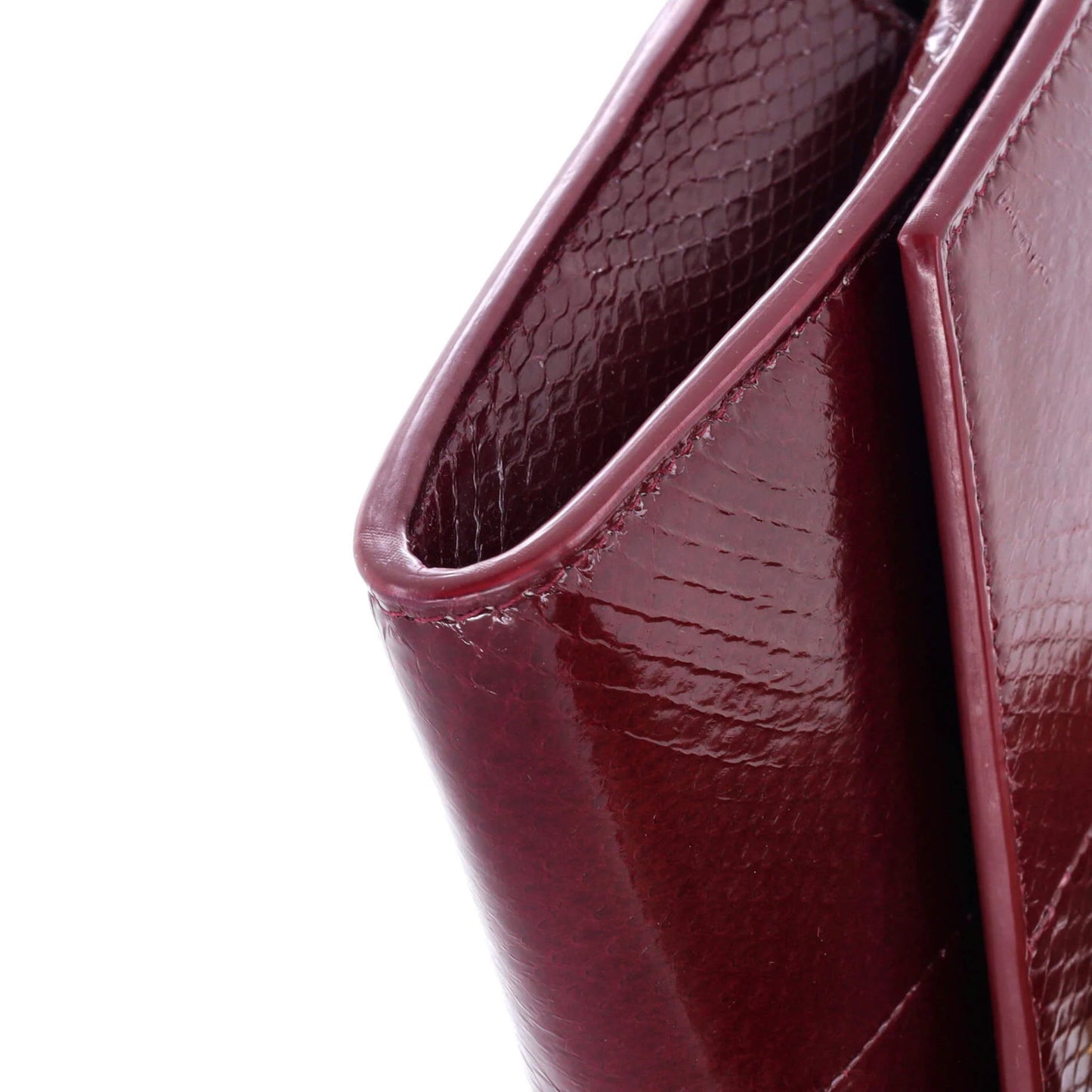 Saint Laurent Classic Monogram Wallet On Chain Python