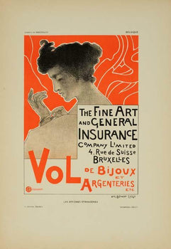 Original Vintage Poster Fine Art By Berchmans For Affiches Etrangeres 1897